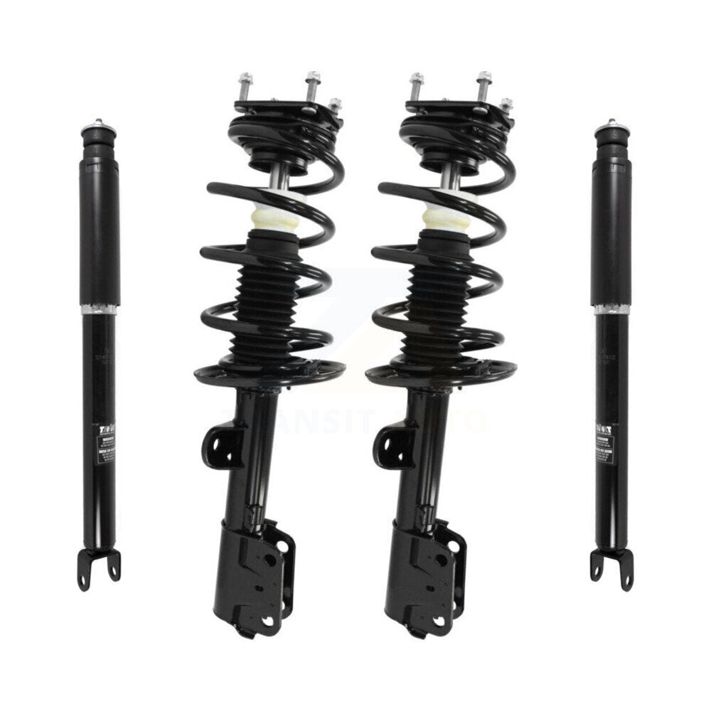 [Avant et Arrière] Ensemble de jambe de suspension avec ressort hélicoïdal pour 2011-2012 Ford Explorer AWD Excludes RWD K78M-100211