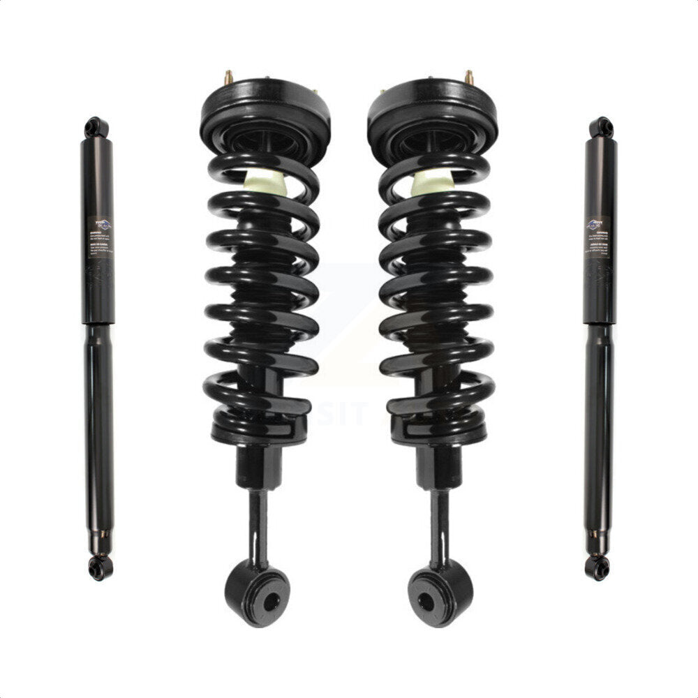 [Avant et Arrière] Ensemble de jambe de suspension avec ressort hélicoïdal pour 2004-2008 Ford F-150 4WD K78M-100214