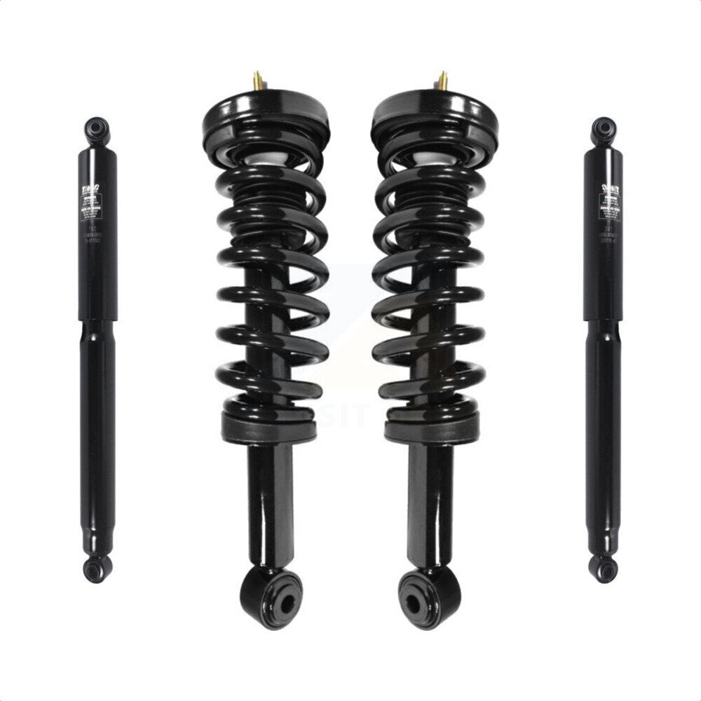 [Avant et Arrière] Ensemble de jambe de suspension avec ressort hélicoïdal pour Ford F-150 Excludes Wheel Drive Torsion Suspension K78M-100217