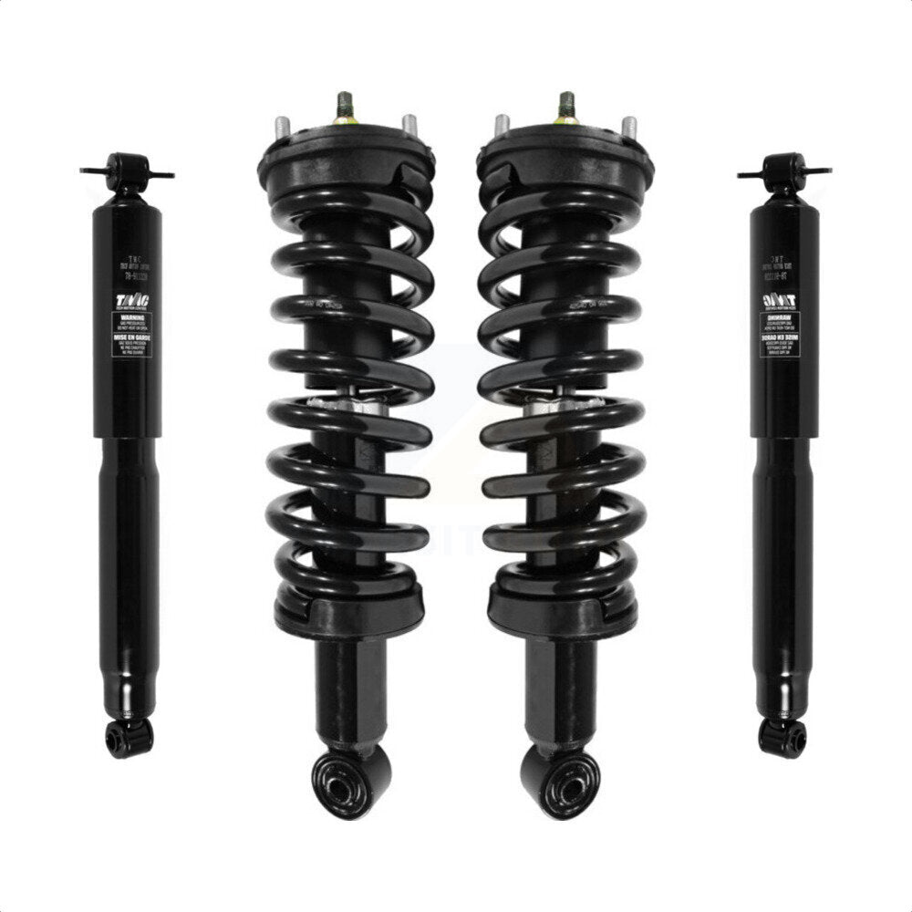 [Avant et Arrière] Ensemble de jambe de suspension avec ressort hélicoïdal pour 2004-2012 Chevrolet Colorado GMC Canyon K78M-100218