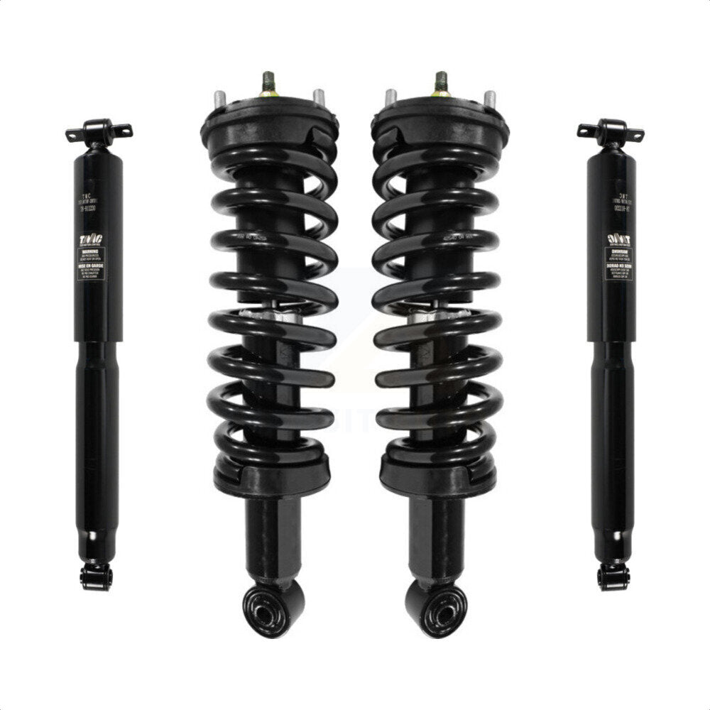 [Avant et Arrière] Ensemble de jambe de suspension avec ressort hélicoïdal pour 2004-2012 Chevrolet Colorado GMC Canyon K78M-100219