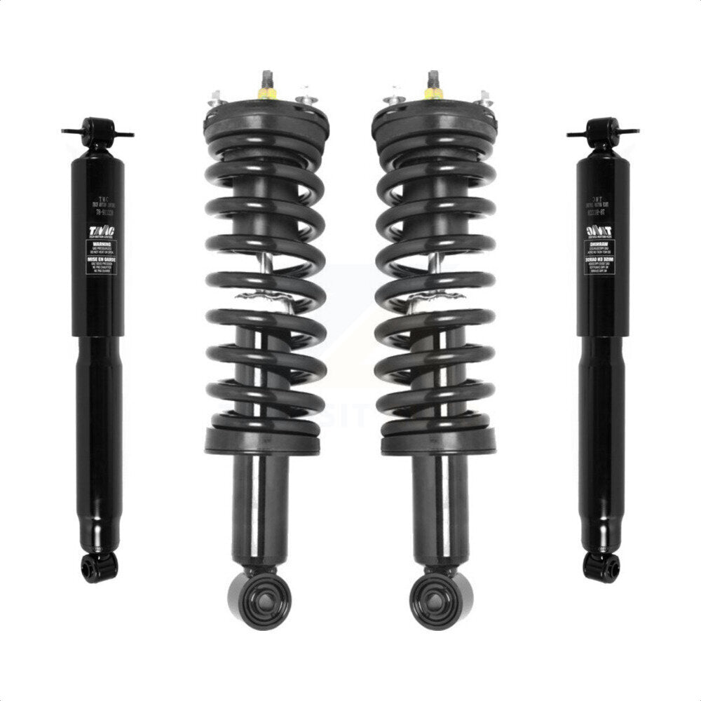 [Avant et Arrière] Ensemble de jambe de suspension avec ressort hélicoïdal pour 2004-2008 Chevrolet Colorado GMC Canyon K78M-100221