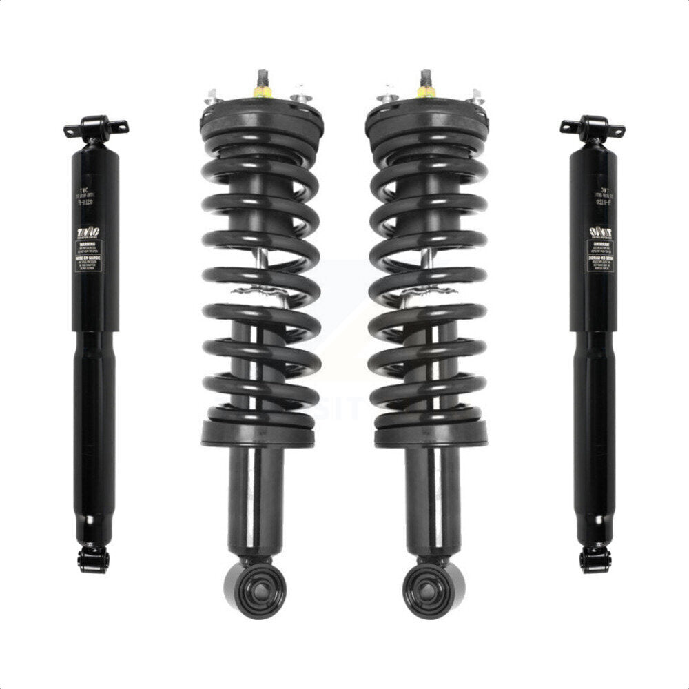 [Avant et Arrière] Ensemble de jambe de suspension avec ressort hélicoïdal pour 2004-2008 Chevrolet Colorado GMC Canyon K78M-100222