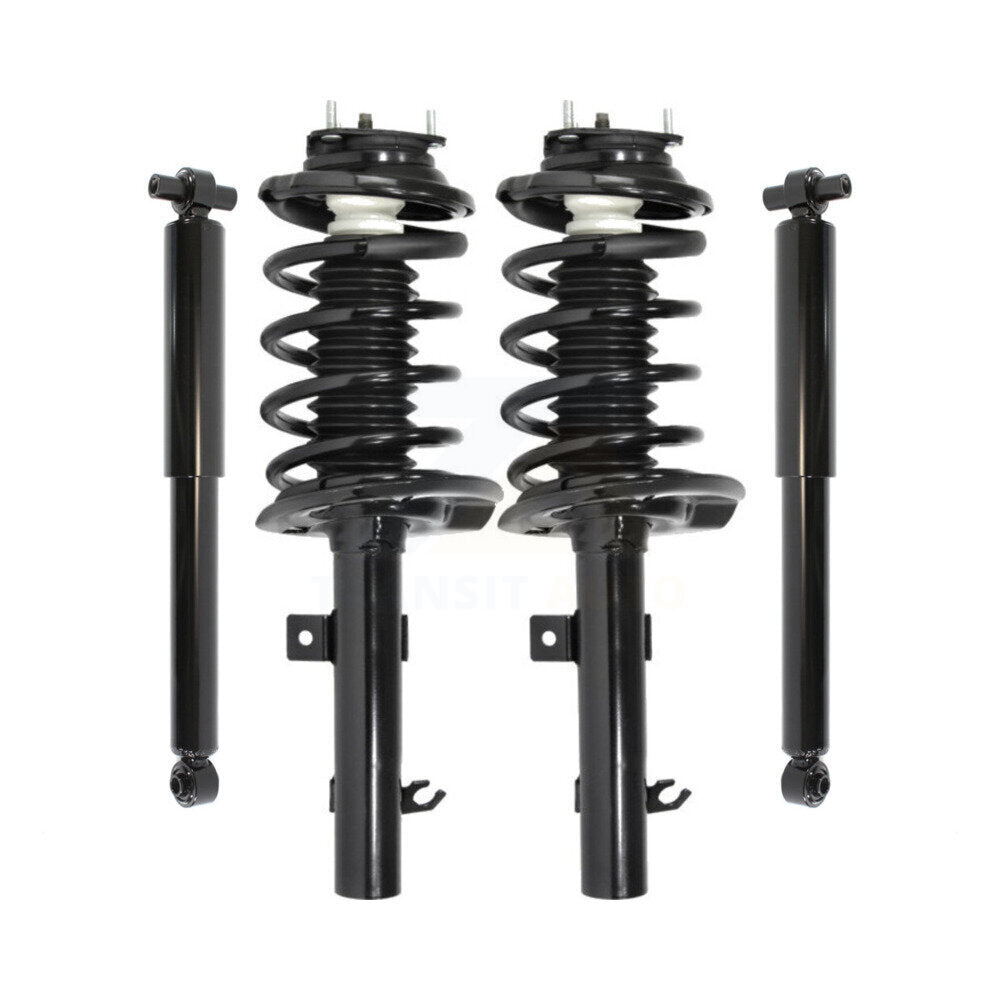 [Avant et Arrière] Ensemble de jambe de suspension avec ressort hélicoïdal pour Ford Focus Excludes ST Models Sport Suspension K78M-100237