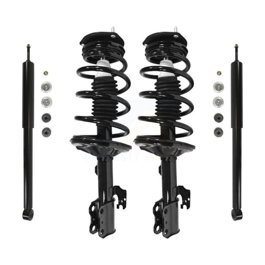 [Avant et Arrière] Ensemble de jambe de suspension avec ressort hélicoïdal pour 2004-2006 Toyota Sienna AWD 7 Passenger Only K78M-100244