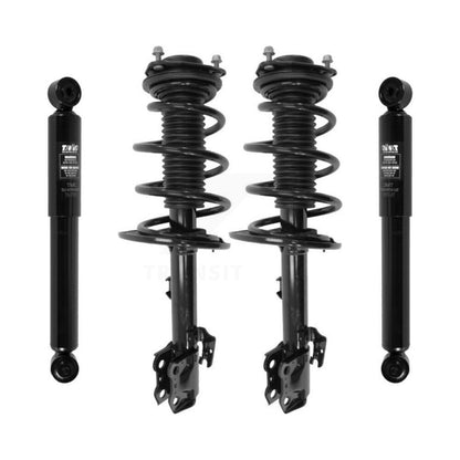 [Avant et Arrière] Ensemble de jambe de suspension avec ressort hélicoïdal pour 2014-2019 Toyota Highlander Excludes Sport Suspension K78M-100249