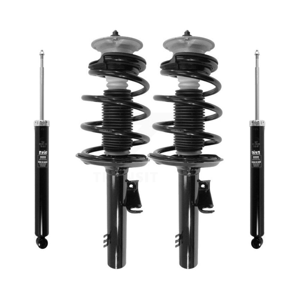 [Avant et Arrière] Ensemble de jambe de suspension avec ressort hélicoïdal pour 2004-2010 BMW X3 K78M-100253