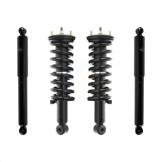 [Avant et Arrière] Ensemble de jambe de suspension avec ressort hélicoïdal pour Nissan Frontier Excludes 4 Cylinder PRO-4X K78M-100294