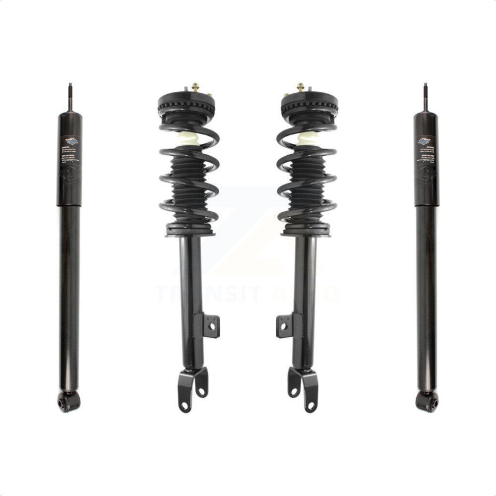 [Avant et Arrière] Ensemble de jambe de suspension avec ressort hélicoïdal pour 2012-2014 Dodge Charger SXT/SXT Plus with RWD 3.6L K78M-100296
