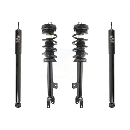 [Avant et Arrière] Ensemble de jambe de suspension avec ressort hélicoïdal pour 2012-2014 Dodge Charger SXT/SXT Plus with RWD 3.6L K78M-100296