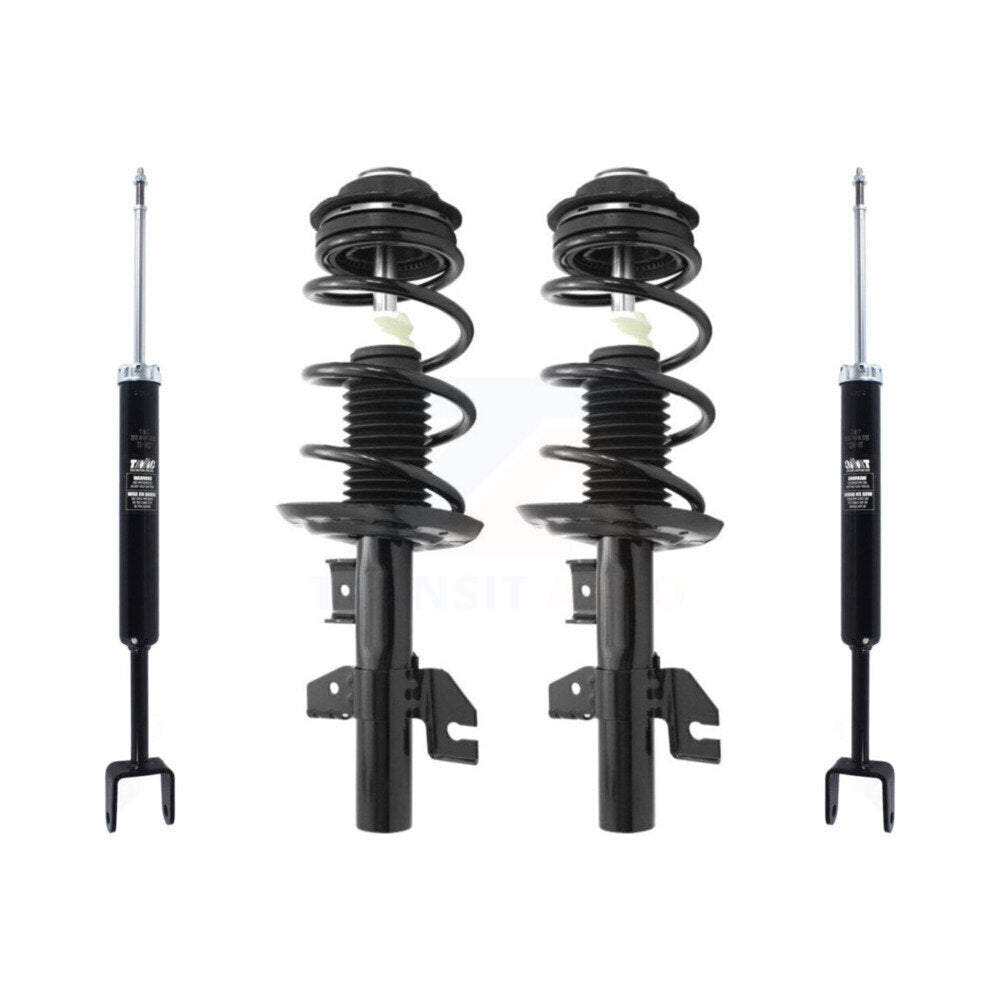 [Avant et Arrière] Ensemble de jambe de suspension avec ressort hélicoïdal pour Dodge Dart Limited GT Aero Excludes SE SXT Rallye Models K78M-100301