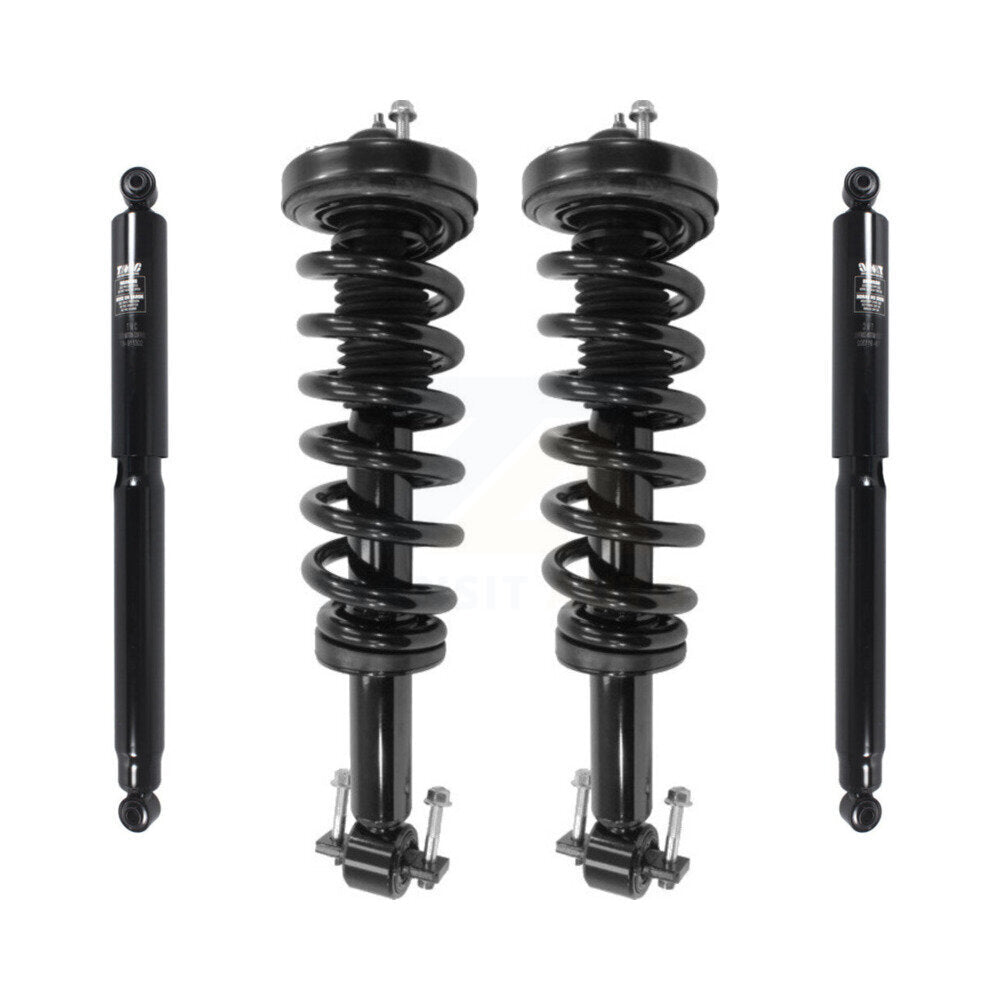 [Avant et Arrière] Ensemble de jambe de suspension avec ressort hélicoïdal pour Ford F-150 Excludes Wheel Drive K78M-100305