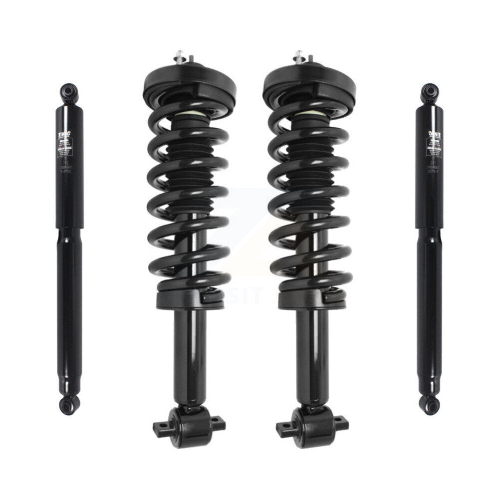 [Avant et Arrière] Ensemble de jambe de suspension avec ressort hélicoïdal pour Ford F-150 Excludes Wheel Drive; Fits All Cab Types K78M-100306