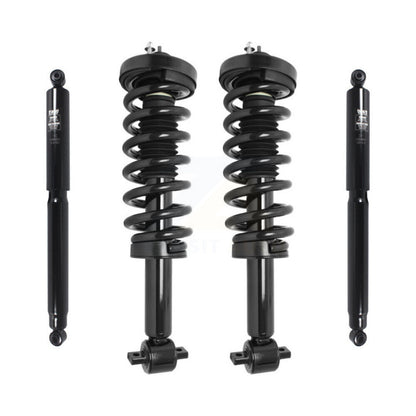 [Avant et Arrière] Ensemble de jambe de suspension avec ressort hélicoïdal pour Ford F-150 Excludes Wheel Drive; Fits All Cab Types K78M-100306