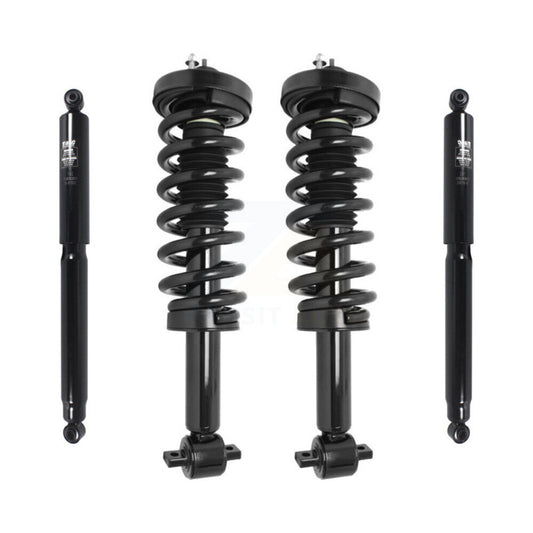 [Avant et Arrière] Ensemble de jambe de suspension avec ressort hélicoïdal pour Ford F-150 Excludes Wheel Drive; Fits All Cab Types K78M-100306