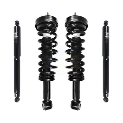 [Avant et Arrière] Ensemble de jambe de suspension avec ressort hélicoïdal pour Ford F-150 Excludes All Wheel Drive Torsion Suspension K78M-100308