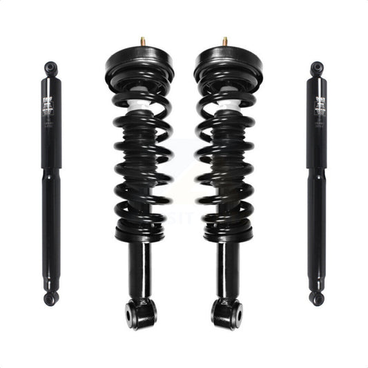 [Avant et Arrière] Ensemble de jambe de suspension avec ressort hélicoïdal pour Ford F-150 Excludes All Wheel Drive Torsion Suspension K78M-100308
