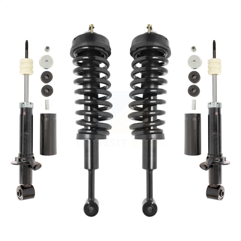[Avant et Arrière] Ensemble de jambe de suspension avec ressort hélicoïdal pour 07-10 Ford Explorer Sport Trac Excludes Wheel Drive K78M-100312