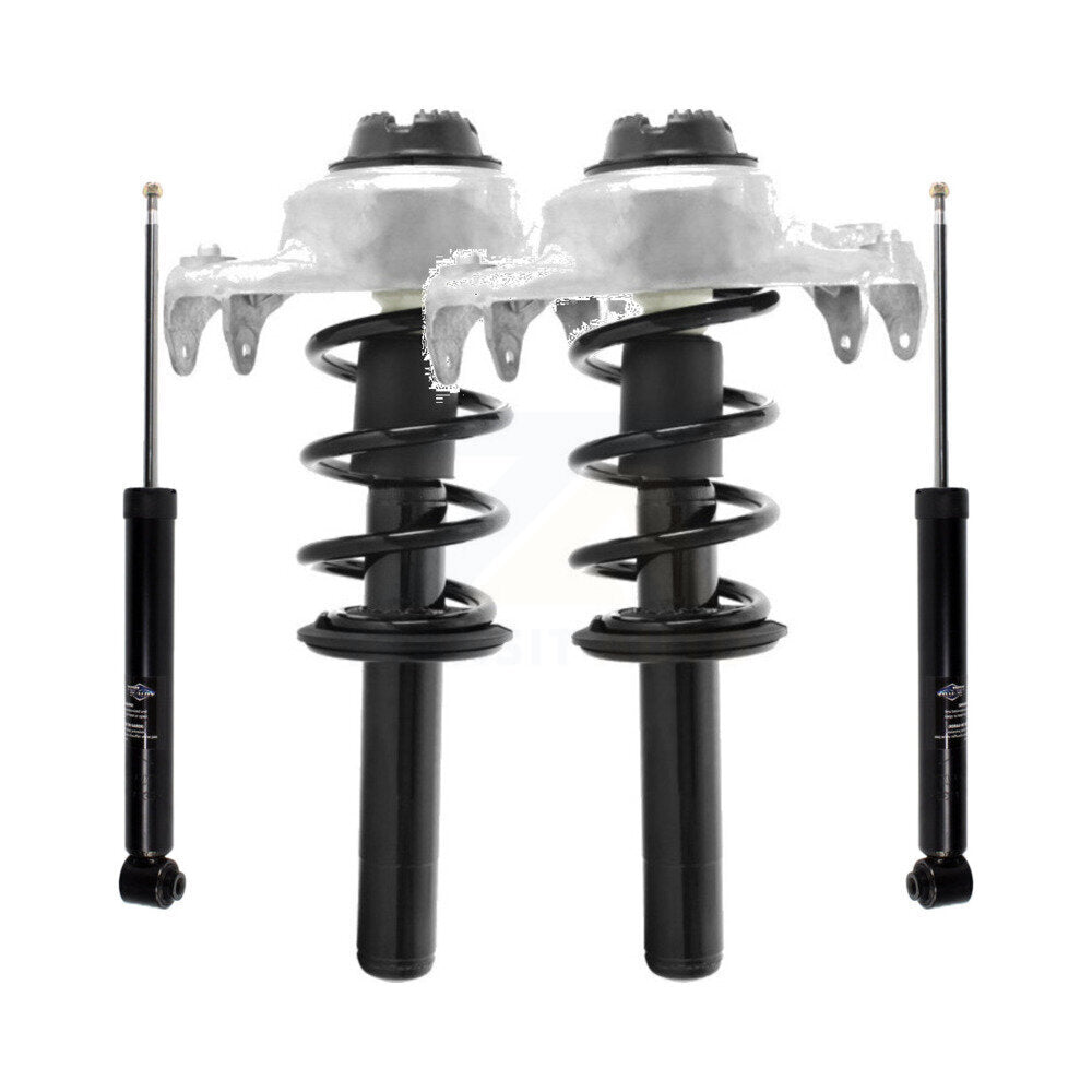 [Avant et Arrière] Ensemble de jambe de suspension avec ressort hélicoïdal pour 2009 Audi A4 Quattro Convertible K78M-100327