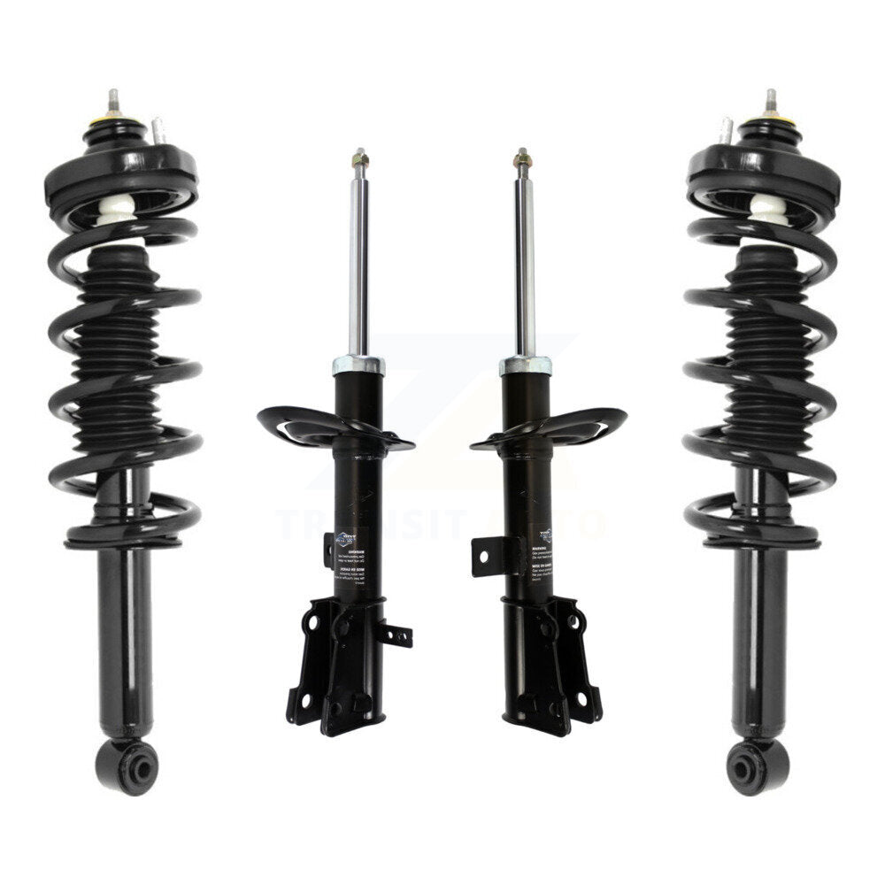 [Avant et Arrière] Ensemble de jambe de suspension avec ressort hélicoïdal pour 2011-2019 Dodge Journey Excludes Performance Suspension K78M-100374