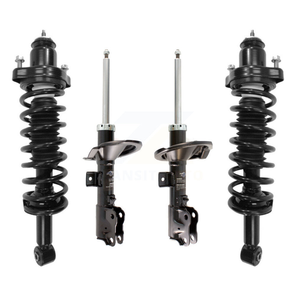 [Avant et Arrière] Ensemble de jambe de suspension avec ressort hélicoïdal pour 2008-2010 Mitsubishi Lancer ES DE Excludes GTS Models K78M-100376