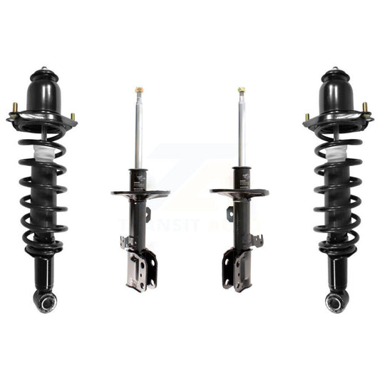 [Avant et Arrière] Ensemble de jambe de suspension avec ressort hélicoïdal pour Toyota Matrix Pontiac Vibe Excludes All Wheel Drive FWD K78M-100399