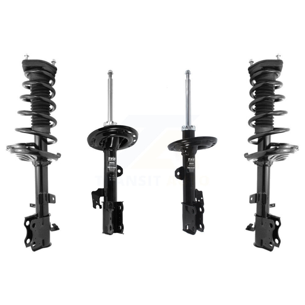 [Avant et Arrière] Ensemble de jambe de suspension avec ressort hélicoïdal pour 2009-2012 Toyota Venza AWD Excludes Wheel Drive K78M-100401