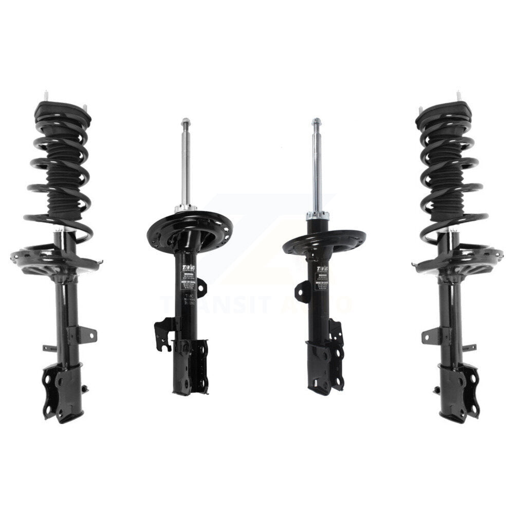 [Avant et Arrière] Ensemble de jambe de suspension avec ressort hélicoïdal pour 2013-2015 Toyota Venza AWD Excludes Wheel Drive K78M-100402