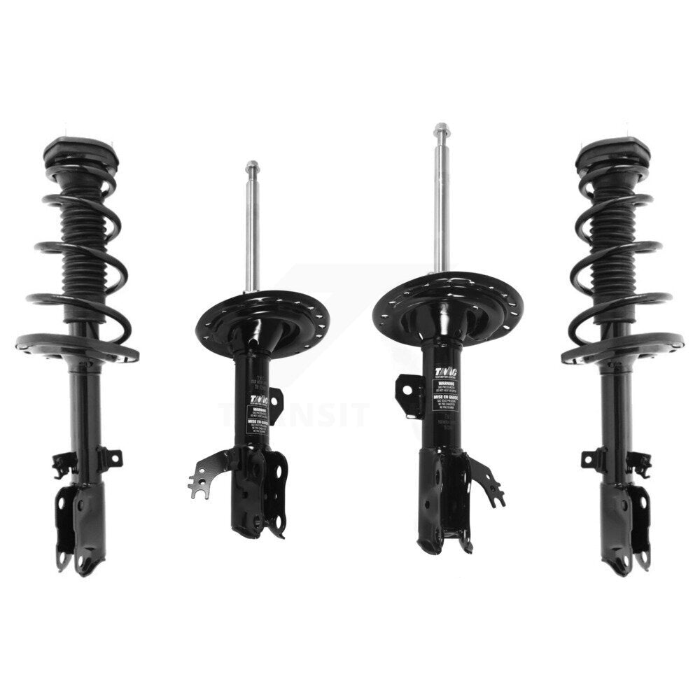 [Avant et Arrière] Ensemble de jambe de suspension avec ressort hélicoïdal pour 2012-2017 Toyota Camry LE/XLE K78M-100403