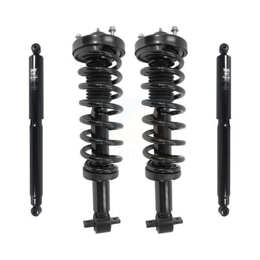 [Avant et Arrière] Ensemble de jambe de suspension avec ressort hélicoïdal pour Ford F-150 Excludes All Wheel Drive Standard Cab K78M-100411
