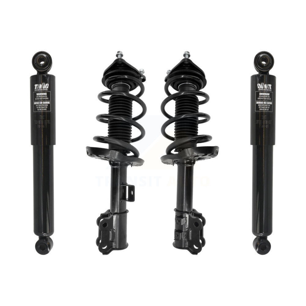 [Avant et Arrière] Ensemble de jambe de suspension avec ressort hélicoïdal pour 2013-2017 Hyundai Elantra GT Excludes Sedan Models K78M-100412