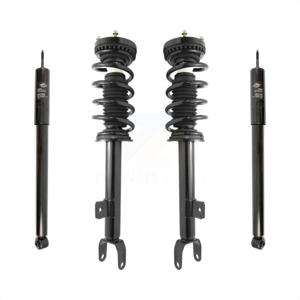 [Avant et Arrière] Ensemble de jambe de suspension avec ressort hélicoïdal pour Dodge Charger Fits SE (12-13) SXT Plus (14-23) K78M-100418