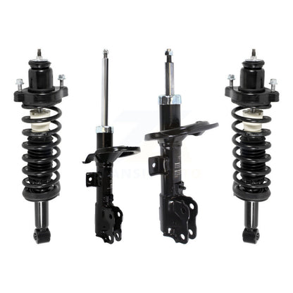 [Avant et Arrière] Ensemble de jambe de suspension avec ressort hélicoïdal pour 2008-2010 Mitsubishi Lancer GTS Models Only K78M-100424