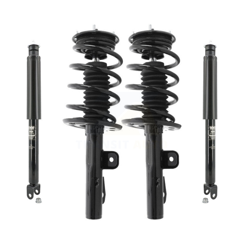 [Avant et Arrière] Ensemble de jambe de suspension avec ressort hélicoïdal pour 2010-2012 Ford Flex Excludes Turbo Models K78M-100436