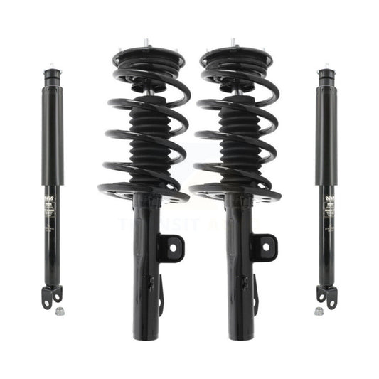 [Avant et Arrière] Ensemble de jambe de suspension avec ressort hélicoïdal pour 2010-2012 Ford Flex Excludes Turbo Models K78M-100436