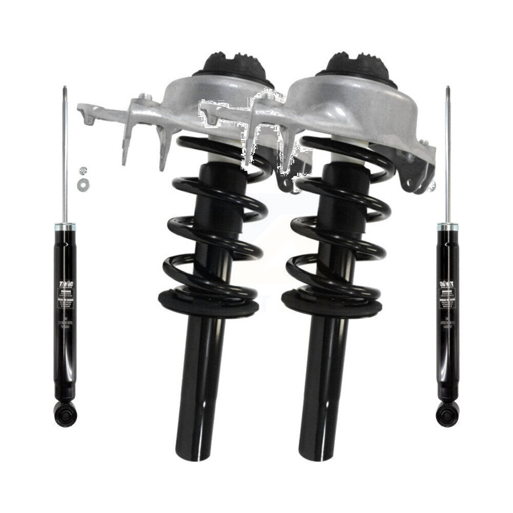 [Avant et Arrière] Ensemble de jambe de suspension avec ressort hélicoïdal pour 09-17 Audi Q5 Without Electronic Adjustable Suspension K78M-100447