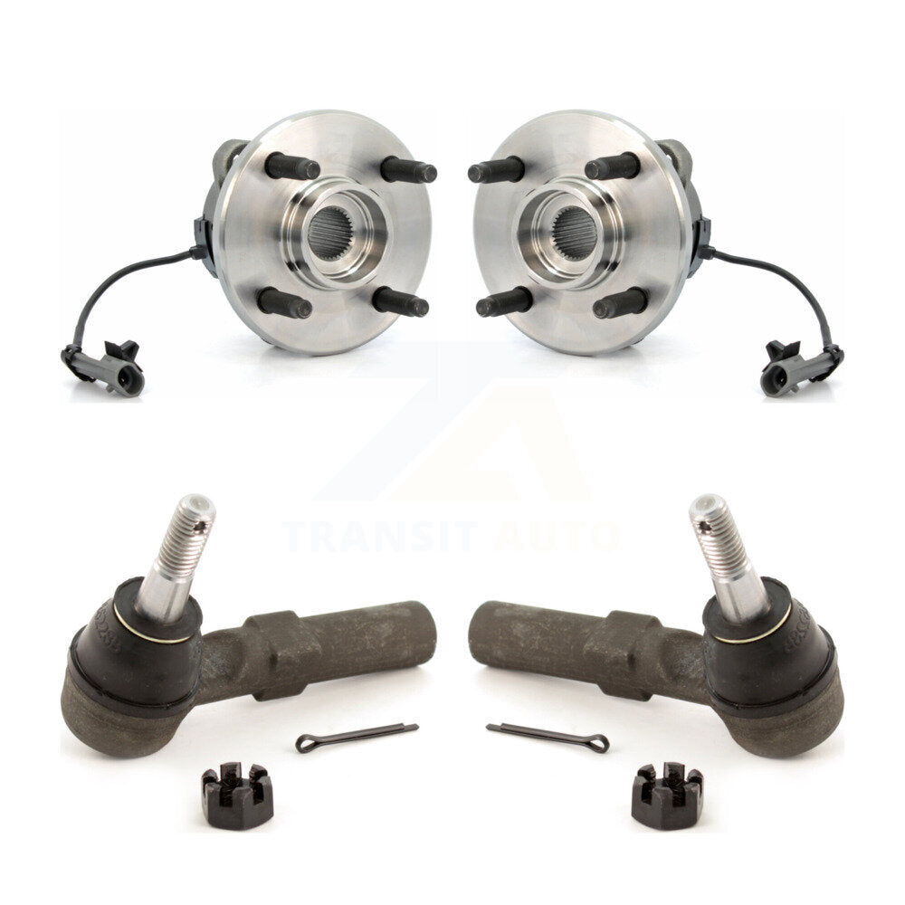 [Avant] Kit d'ensemble roulement de roue et moyeu pour Chevrolet Cobalt Saturn Ion Pontiac G5 Pursuit avec 4 Lug Wheels 4-Wheel ABS K7T-100195