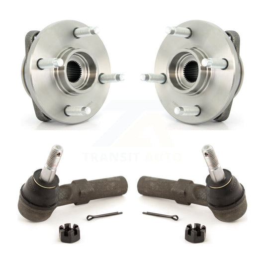 [Avant] Kit d'ensemble roulement de roue et moyeu pour Chevrolet Cobalt Saturn Ion Pontiac G5 Pursuit avec 4 Lug Wheels Non-ABS K7T-100196