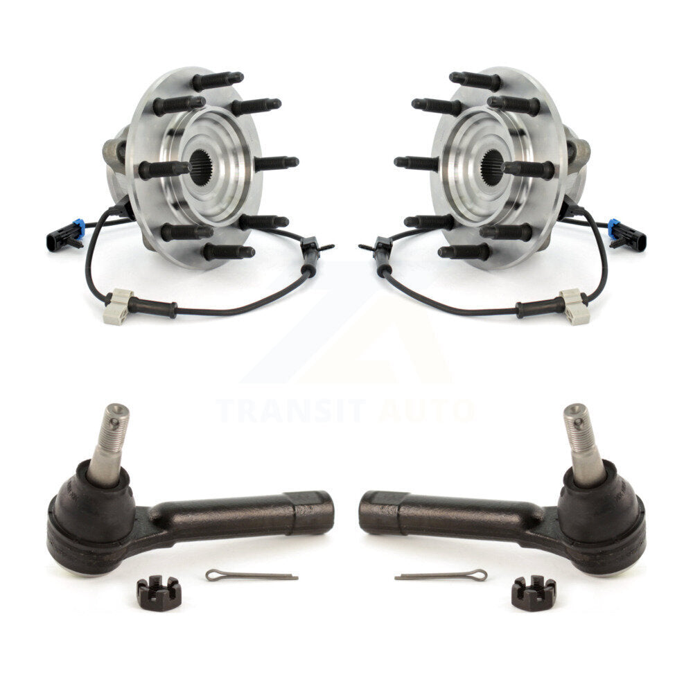 [Avant] Kit d'ensemble roulement de roue et moyeu pour Chevrolet Silverado 1500 GMC Sierra Classic 2500 Suburban Yukon XL avec 8 Lug Wheels K7T-100274