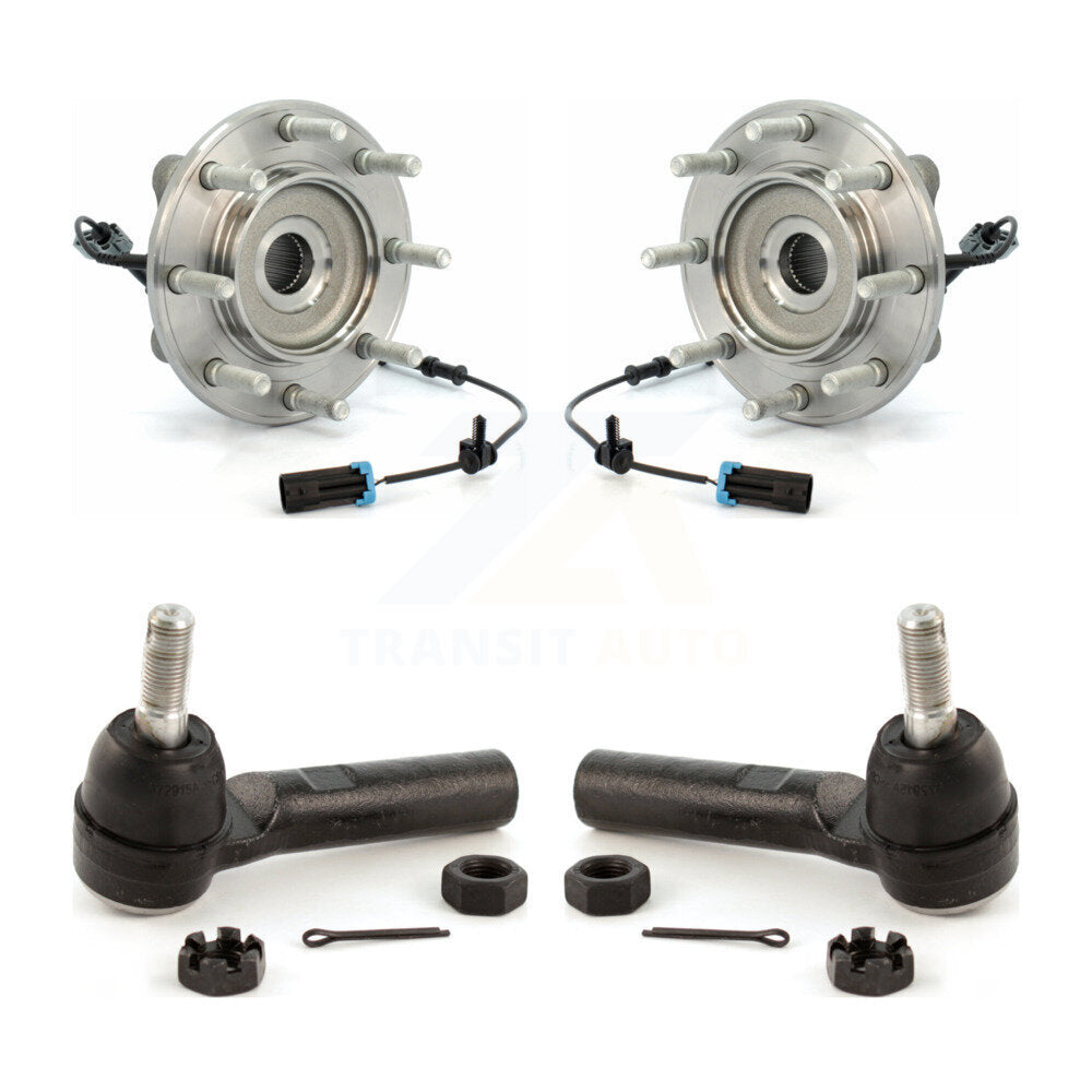 [Avant] Kit d'ensemble roulement de roue et moyeu pour 2007-2010 Chevrolet Silverado 3500 HD GMC Sierra avec Heavy Duty Suspension K7T-100295