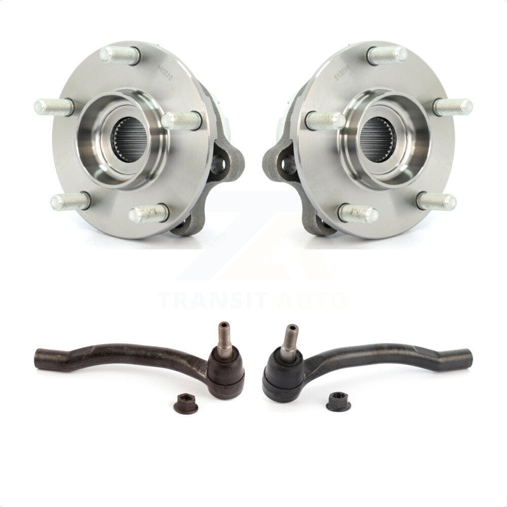 [Avant] Kit d'ensemble roulement de roue et moyeu pour 2007-2011 Nissan Altima Hybrid avec 2.5L 4-Wheel ABS K7T-100381 par Transit Auto