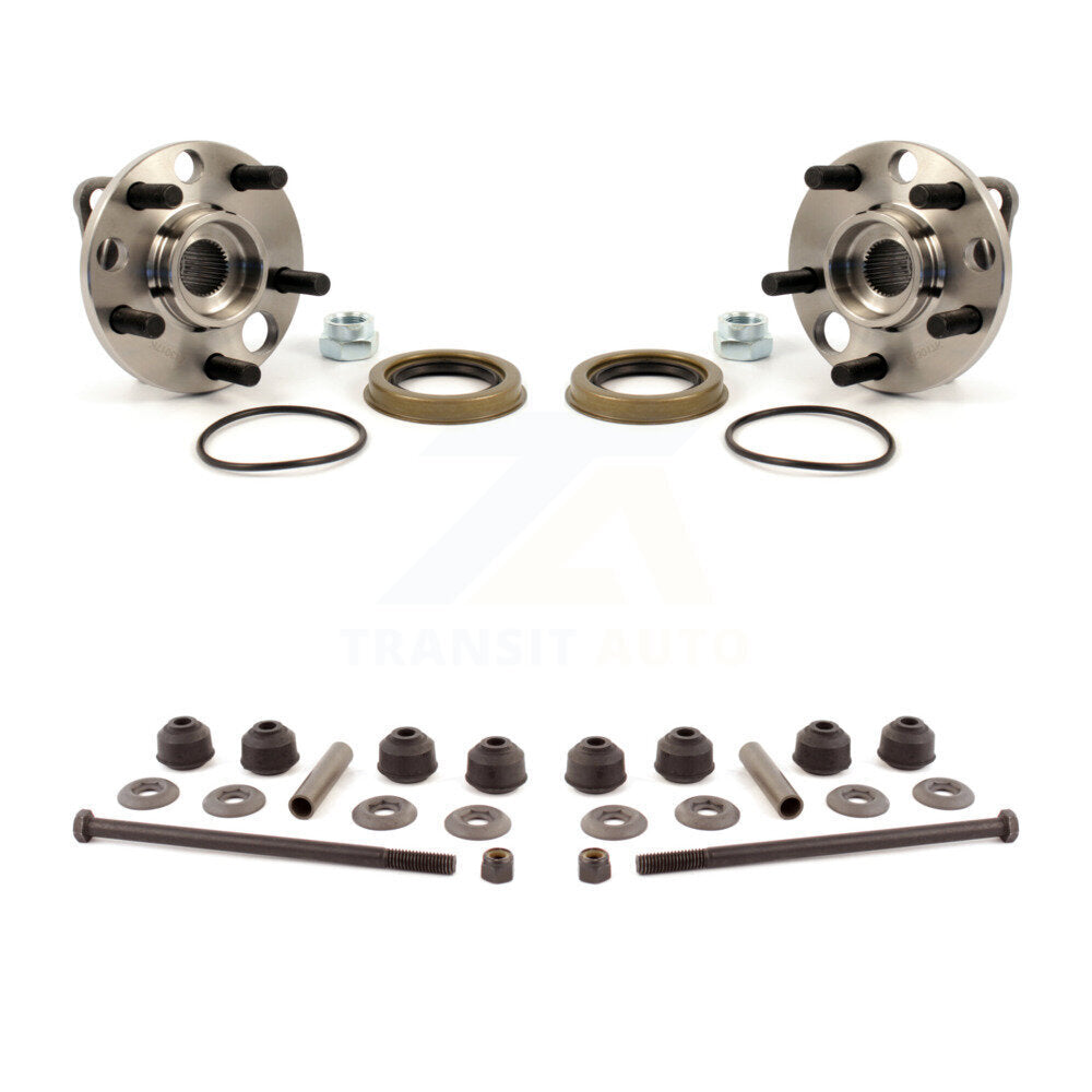 [Avant] Kit d'ensemble roulement de roue et moyeu pour Chevrolet Pontiac Cavalier Grand Am Corsica Buick Skylark Oldsmobile Beretta Sunbird Achieva Cutlass Calais Skyhawk J2000 Firenza K7T-100465