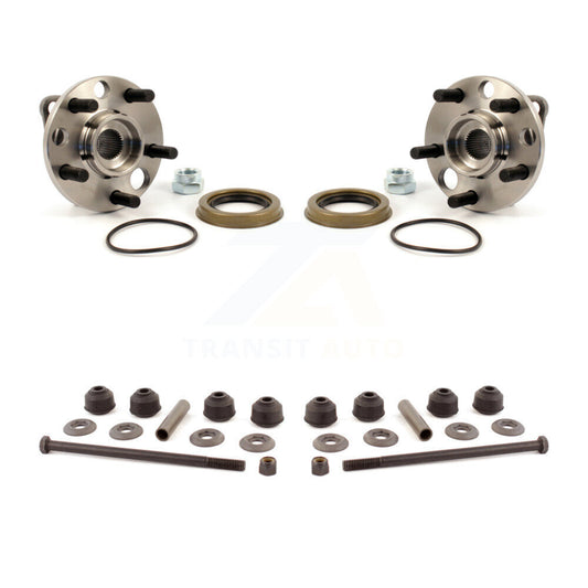 [Avant] Kit d'ensemble roulement de roue et moyeu pour Chevrolet Pontiac Cavalier Grand Am Corsica Buick Skylark Oldsmobile Beretta Sunbird Achieva Cutlass Calais Skyhawk J2000 Firenza K7T-100465