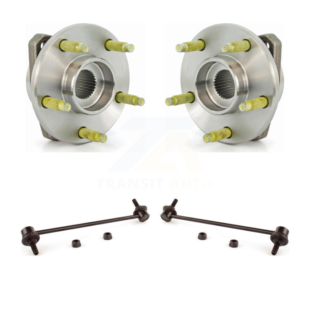 [Avant] Kit d'ensemble roulement de roue et moyeu pour Chevrolet Malibu Pontiac G6 11.80" Center To longueur Non-ABS K7T-100535