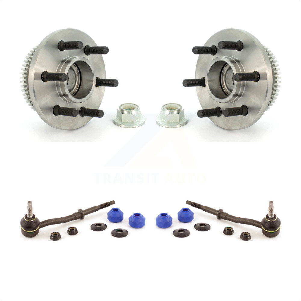 [Avant] Kit d'ensemble roulement de roue et moyeu pour Dodge Dakota Durango RWD avec 4-Wheel ABS K7T-100643 par Transit Auto