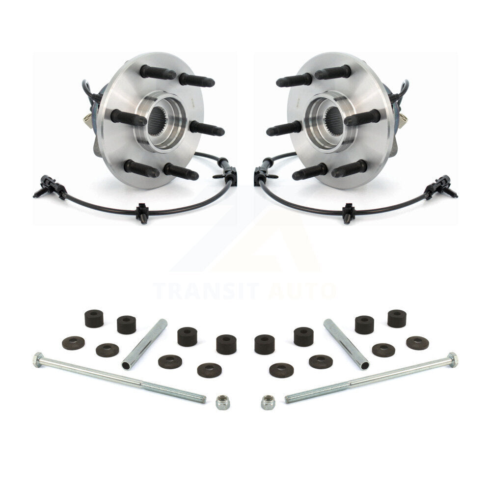 [Avant] Kit d'ensemble roulement de roue et moyeu pour Chevrolet Silverado 1500 GMC Tahoe Sierra Suburban Yukon Avalanche XL Cadillac Classic Escalade ESV EXT K7T-100645