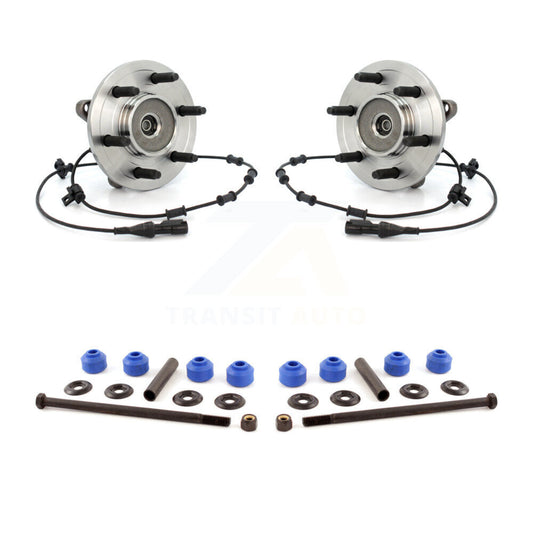 [Avant] Kit d'ensemble roulement de roue et moyeu pour Ford Expedition Lincoln Navigator 4WD avec Coil front springs K7T-100656