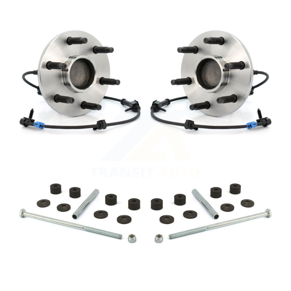 [Avant] Kit d'ensemble roulement de roue et moyeu pour Chevrolet Silverado 1500 GMC Tahoe Sierra Suburban Yukon Avalanche XL Classic Cadillac Escalade K7T-100668