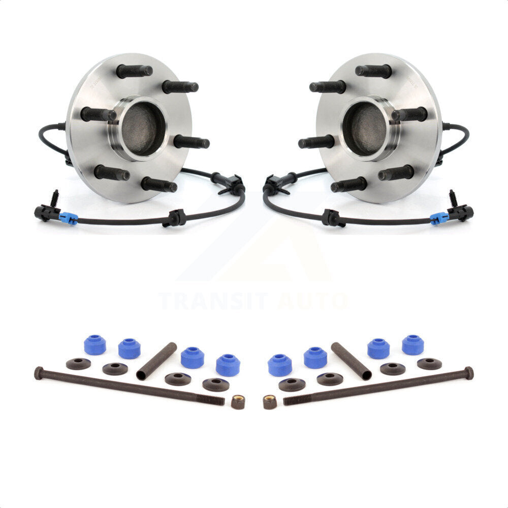 [Avant] Kit d'ensemble roulement de roue et moyeu pour Chevrolet Express 1500 2500 GMC Savana RWD K7T-100670 par Transit Auto