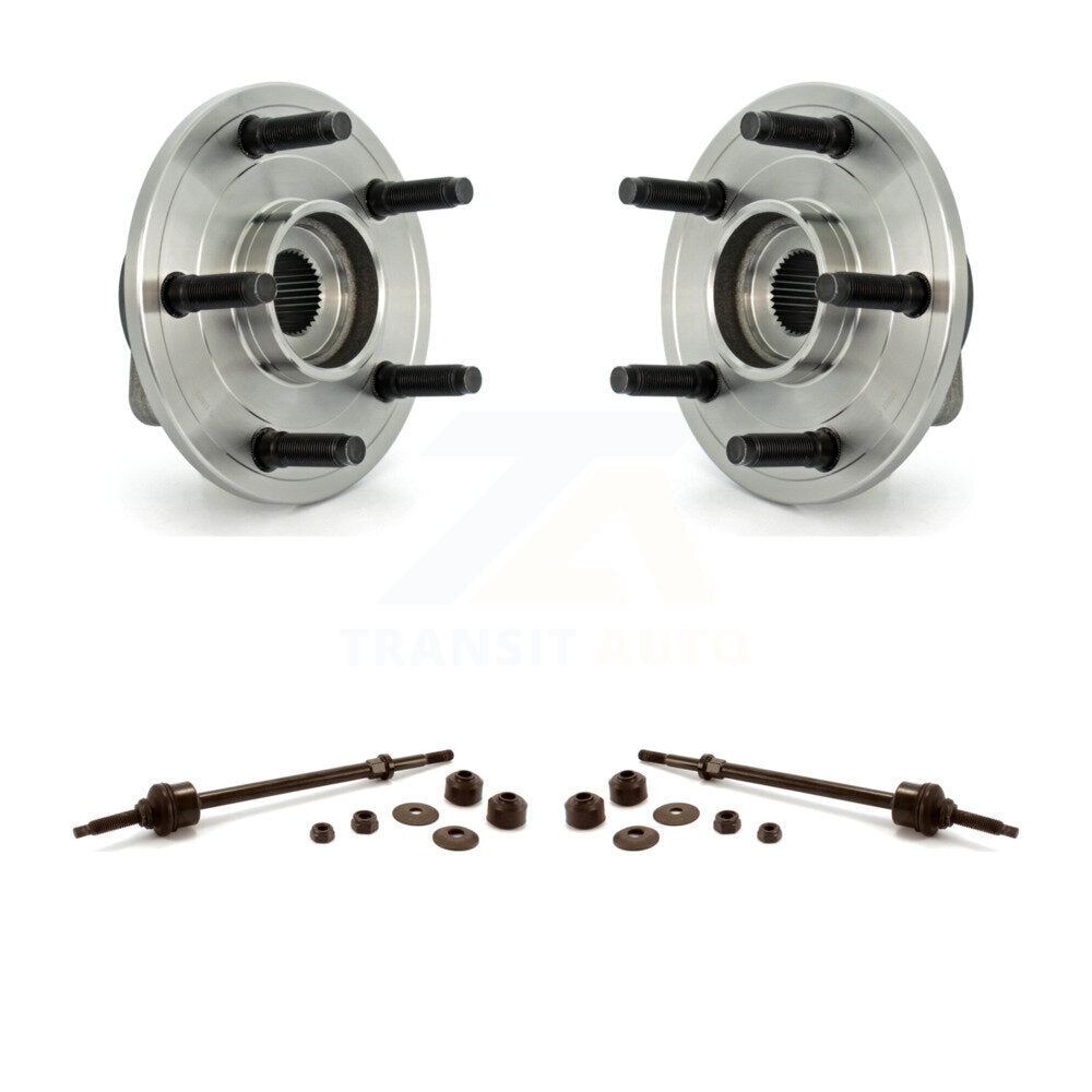 [Avant] Kit d'ensemble roulement de roue et moyeu pour 2002-2005 Dodge Ram 1500 4WD avec 2-Wheel ABS avec 5 Lug Wheels K7T-100681